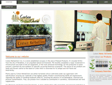 Tablet Screenshot of cretanherbalchem.com